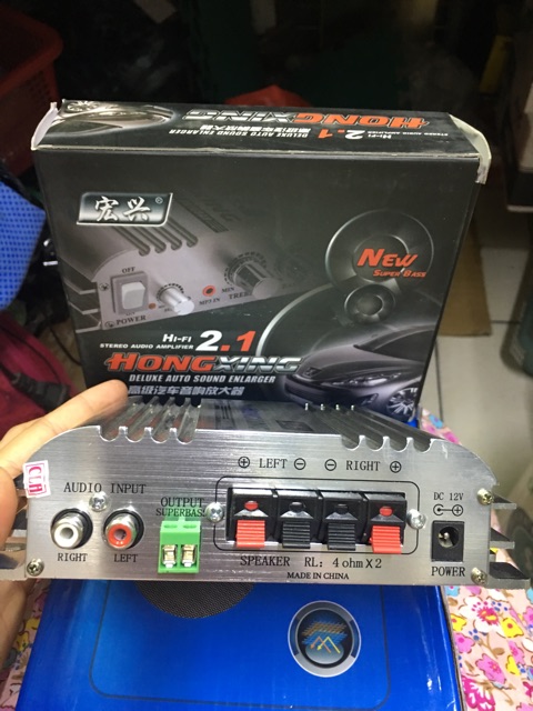 ÂMPLY 12V-300W SIÊU TRẦM HX168AH