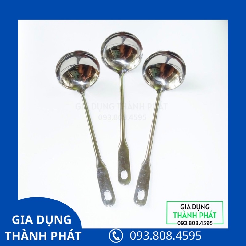 VÁ LẨU DÀI 19.5CM INOX CAO CẤP
