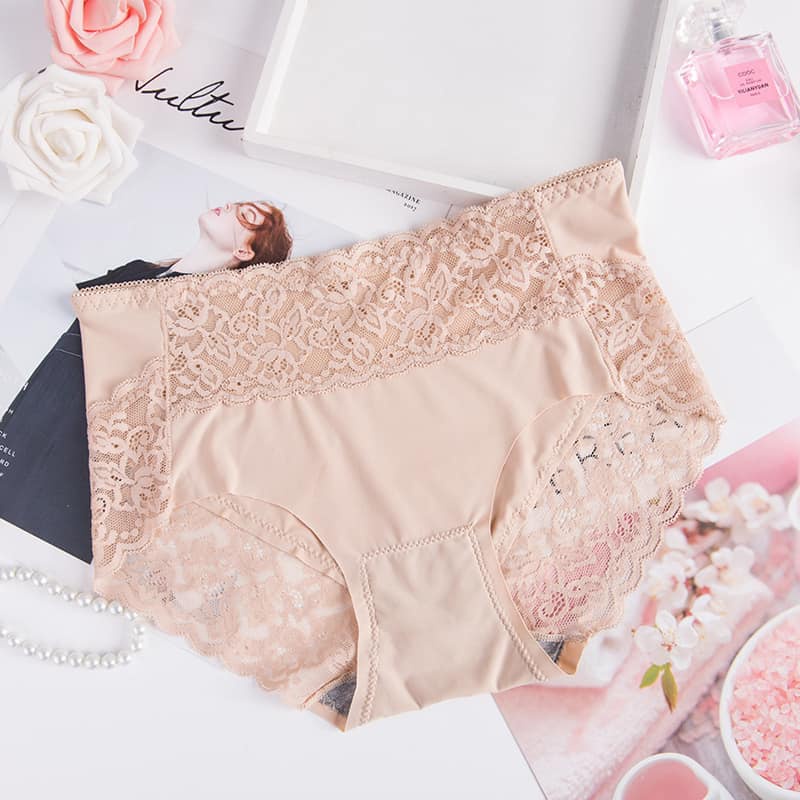 Quần lót su ren cạp cao mềm mịn quần chip đúc su from to kháng khuẩn | BigBuy360 - bigbuy360.vn