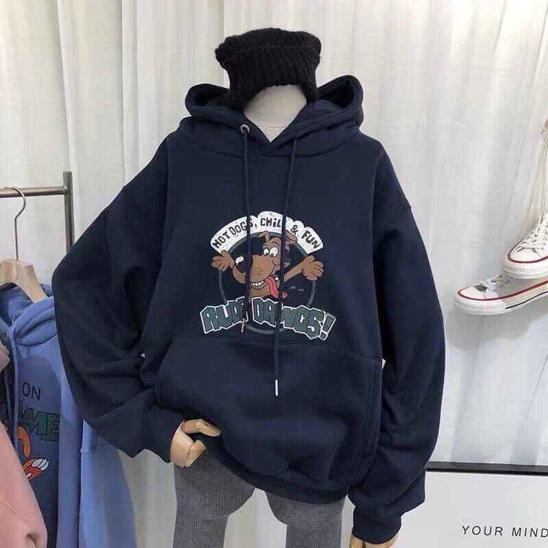 ÁO NỈ BÔNG CÓ MŨ NHIỀU MẪU FORM THỤNG [ÁO HOODIE]