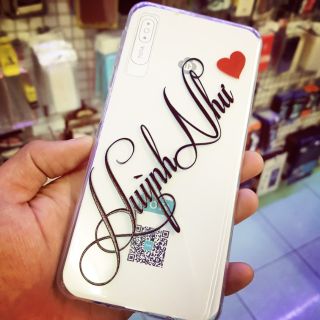 Ốp lưng Samsung A7 2018 in chữ ký theo yêu cầu