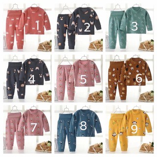 Bộ cotton cạp cao sz nhí