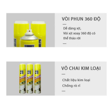 Bình Xịt Tẩy Đa Năng, Chai Xịt Bọt Tuyết Tẩy Vết Bẩn, Vết Ố Nhà Bếp, Vệ Sinh Nhà Cửa, Bảo Vệ Da TayPAPAA.HOME