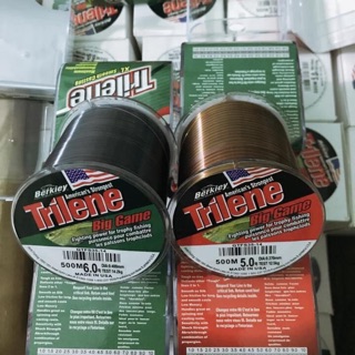 Tổng đại lý cước câu cá. Cước câu Trilene Big game độ dài 500m. Hàng Mỹ siêu bền