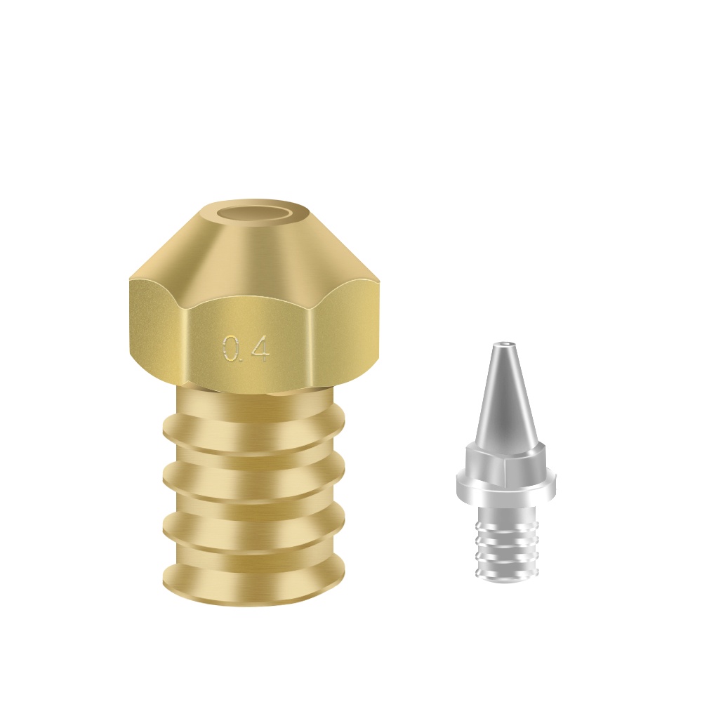 Đầu Phun Sơn 3D 0.2/0.3/0.5mm Kèm Vòi Cho V6 Hotend 1.75mm