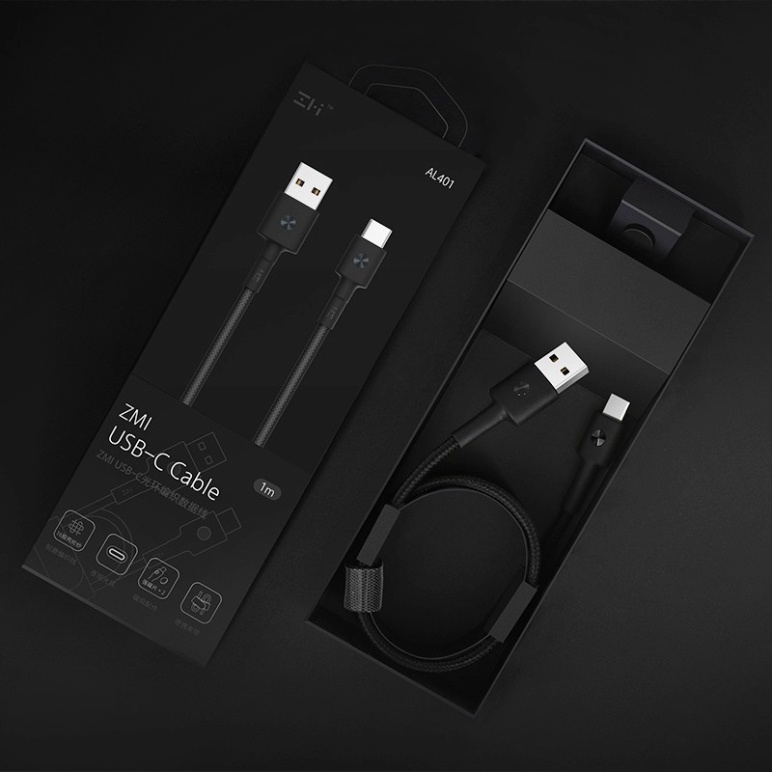 Dây Cáp Type C Xiaomi ZMI 3A Sạc nhanh cáp AL401 AL411 AL431 0.3m/1m/2m Bọc Vải Dù Siêu Bền Bảo hành 12 tháng