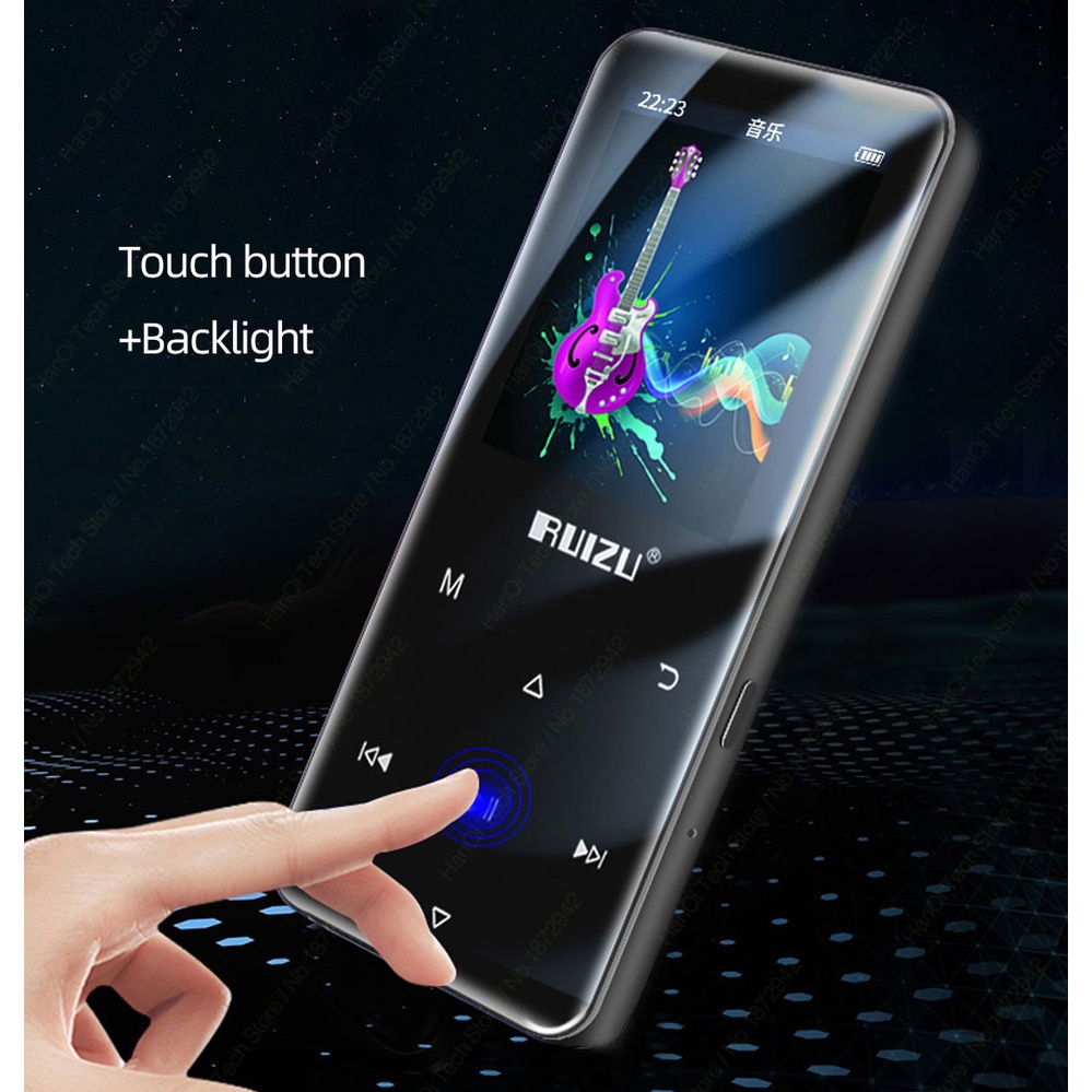 Máy Nghe Nhạc MP3 FAAEAL RUIZU D19 Bluetooth Hỗ Trợ Thẻ TF