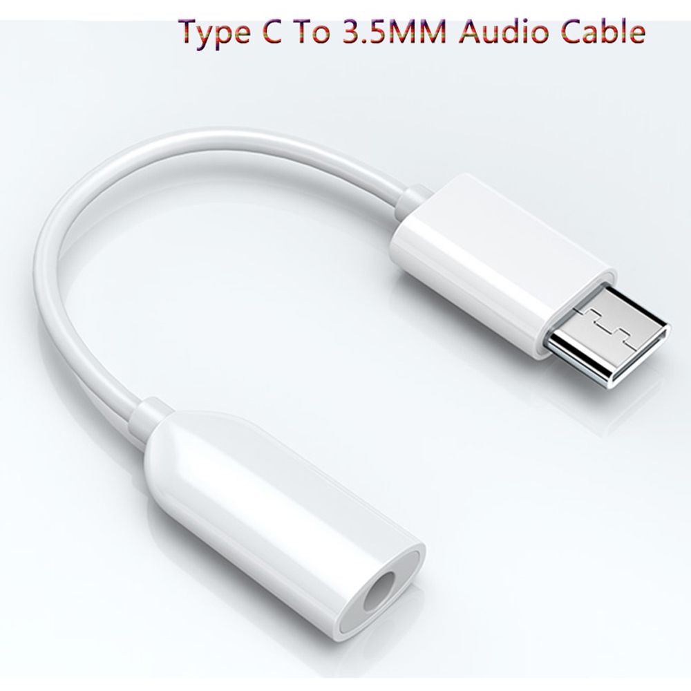 Cáp chuyển đổi âm thanh 3.5mm Type-C sang 3.5mm Type C USB-C đực sang 3.5 cái