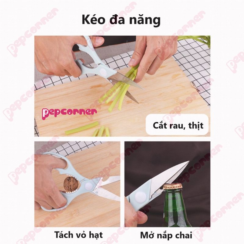 Bộ dao thớt chế biến ăn dặm 4 chi tiết cho bé hàng đẹp