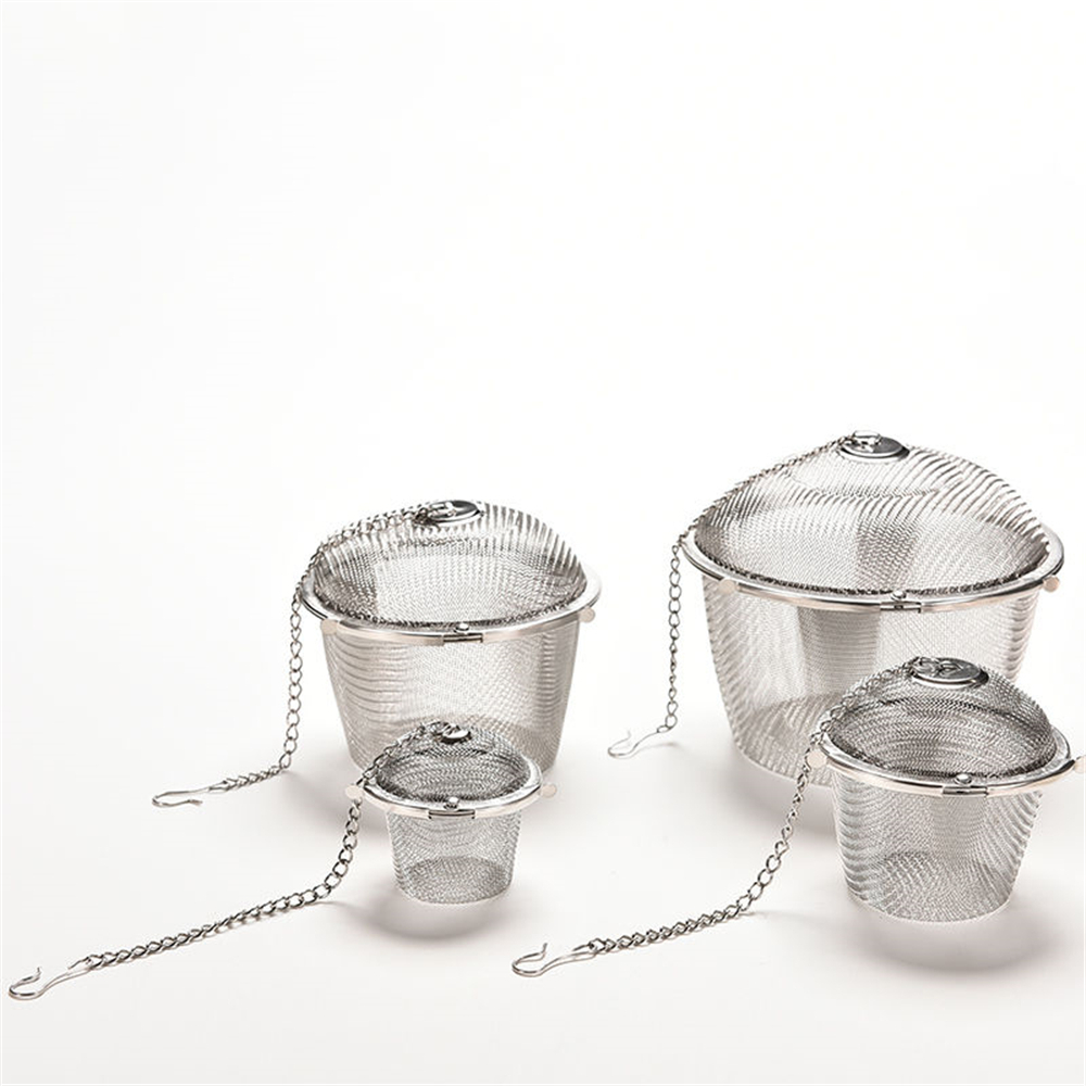 Dụng Cụ Lọc Trà 3 Kích Cỡ Bằng Thép Không Gỉ