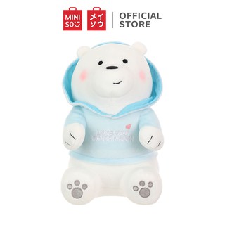 Miniso x We Bare Bears Đồ chơi sang trọng có áo choàng
