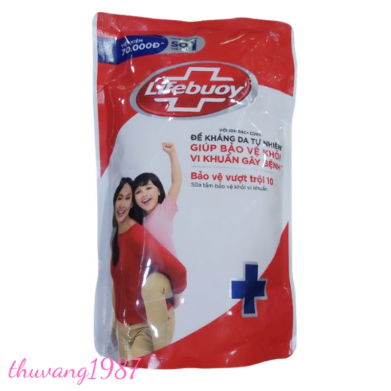 Sữa tắm Lifebuoy  túi 850g