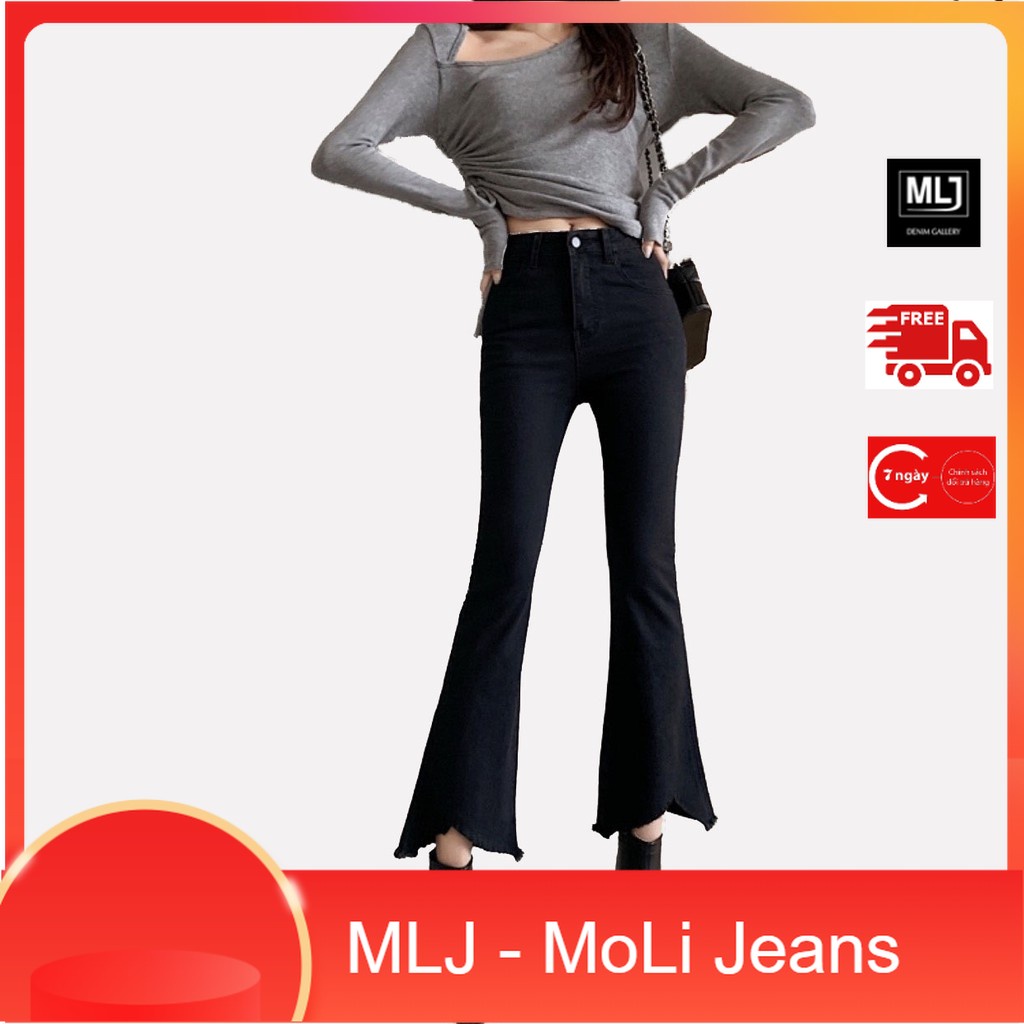 Quần jean dài BIG SIZE ống loe 3226