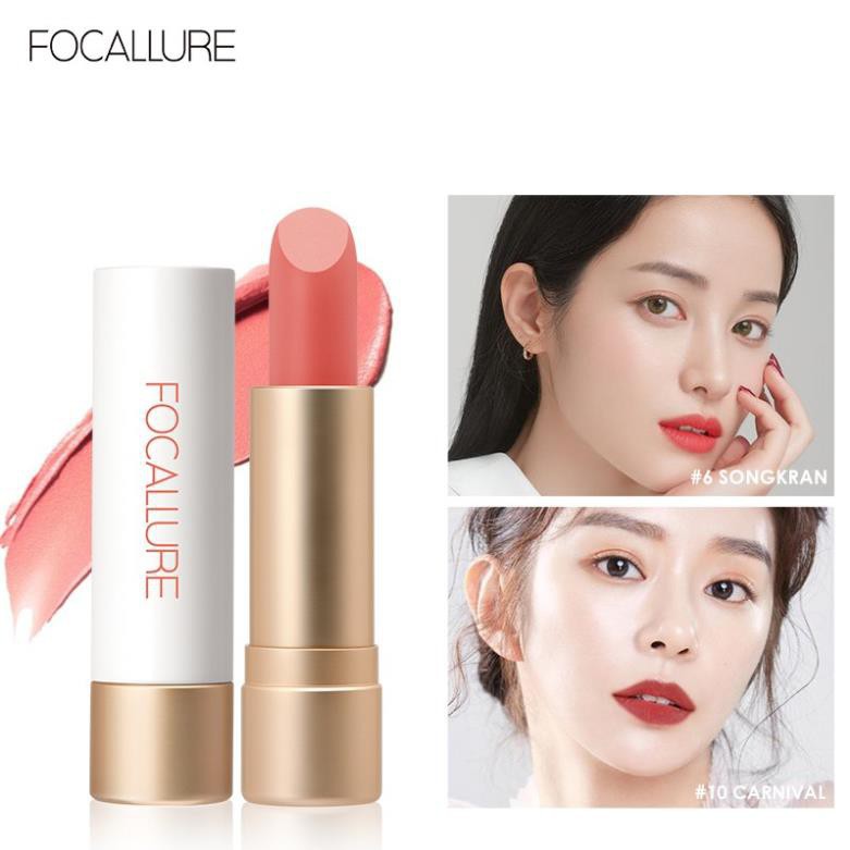 sẵn hàng] Son Thỏi FOCALLURE Màu Lì Tươi Tắn Lâu Trôi Cả Ngày 3.6G | Shopee  Việt Nam