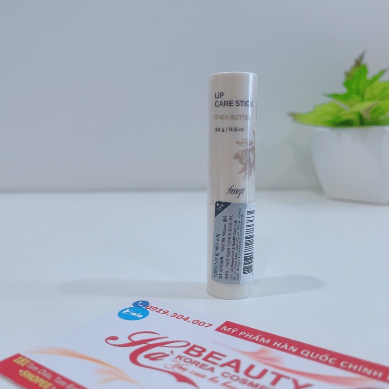 Son dưỡng môi dạng thỏi có màu dưỡng ẩm môi mềm mịn căng mướt The Face Shop fmgt Lip Care Stick 3.5g