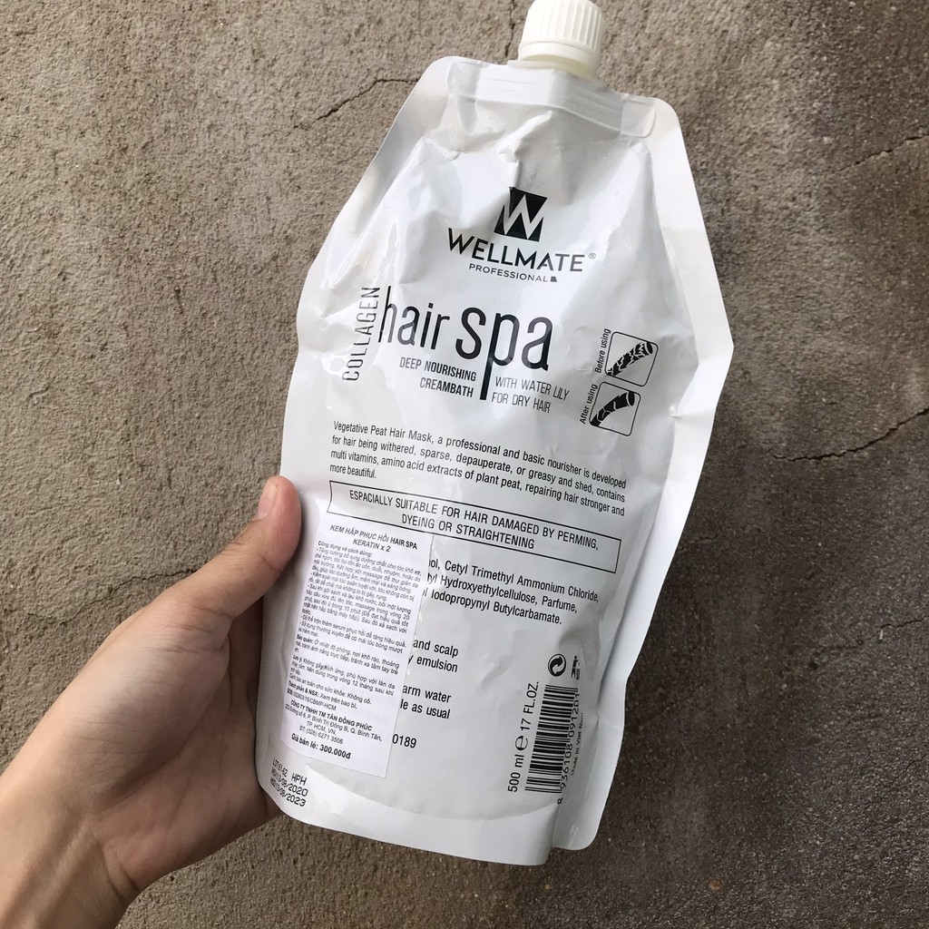 #cam_kết_chính_hãng$$ KEM HẤP PHỤC HỒI WELLMATE KERATIN | BigBuy360 - bigbuy360.vn