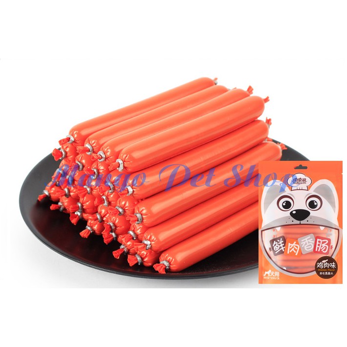 Xúc Xích Ăn Liền Cho Chó Mèo Taotaopets Gói 30 Cái 15Gr