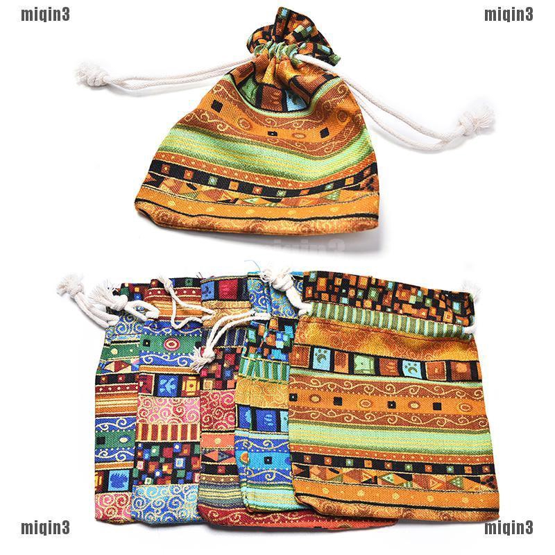 Túi Dây Rút Thổ Cẩm Cho