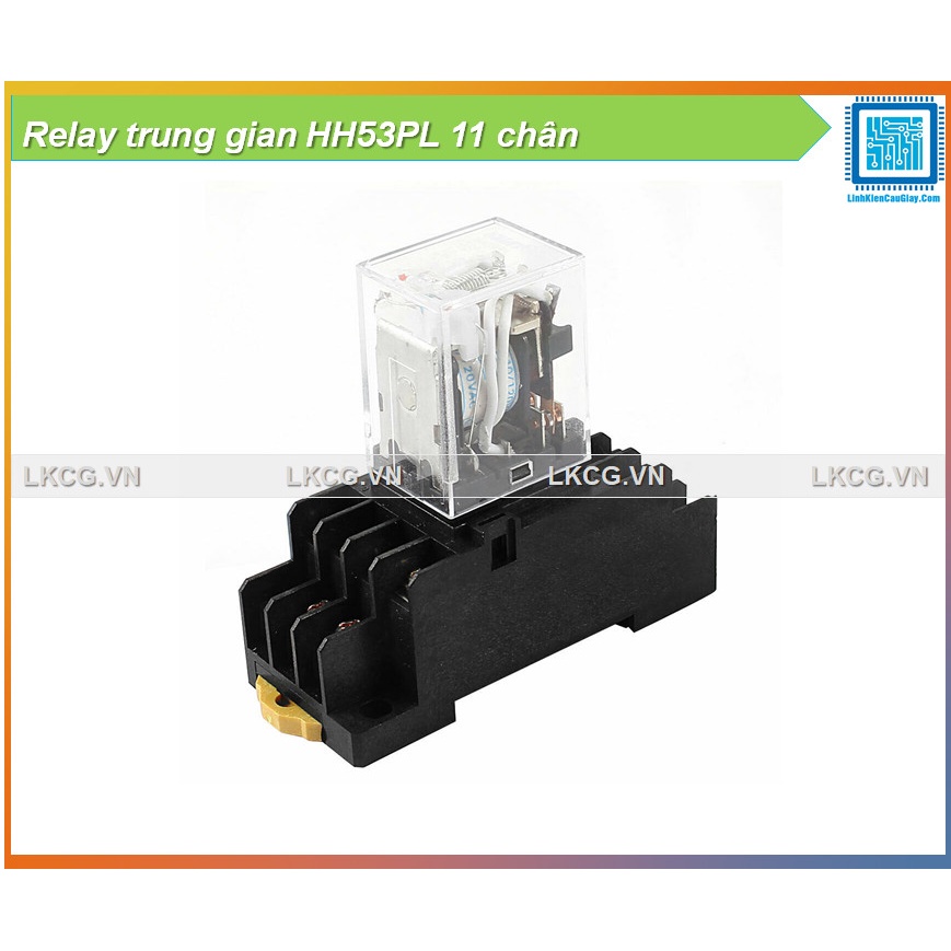 Relay trung gian HH53PL 11 chân