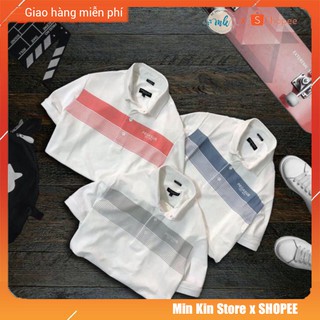 dòng áo thun cổ bẻ mới ba màu