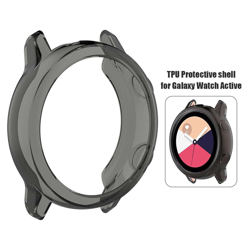 [Trong kho] ♠♠Vỏ đồng hồ bảo vệ rõ ràng TPU Vỏ vỏ cho Samsung Galaxy Watch Active