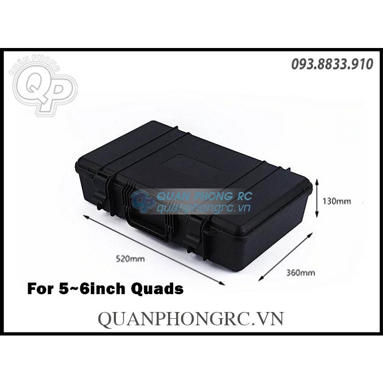 Thùng Nhựa Cao Cấp Plastic Protective Suitcase For 5~6inch Quadcopter