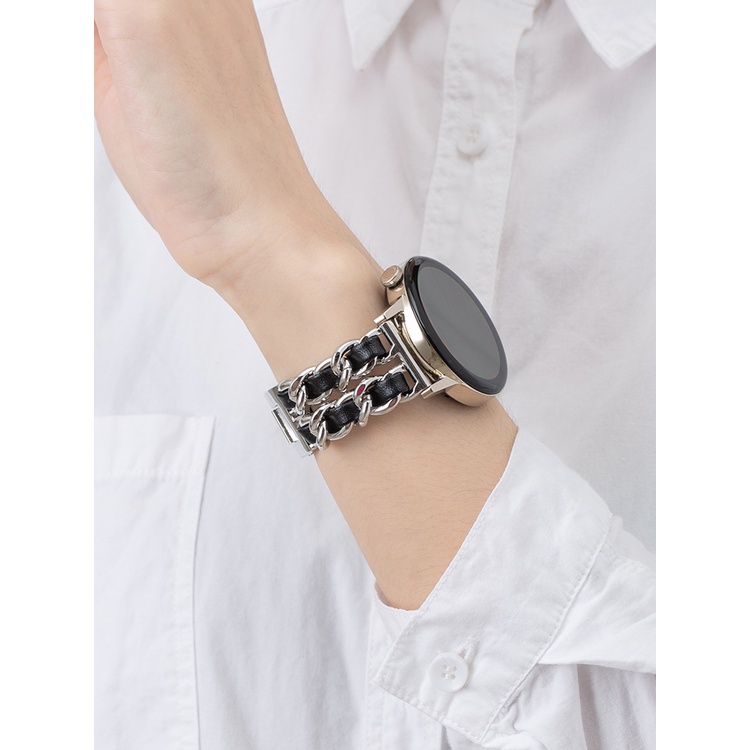 Dây Đeo Bằng Thép Không Gỉ 20mm 22mm Cho Đồng Hồ Thông Minh Samsung Galaxy Watch 5 4 / Classic /44mm/40mm/active 2 Huawei GT2 / 3 watch3 pro