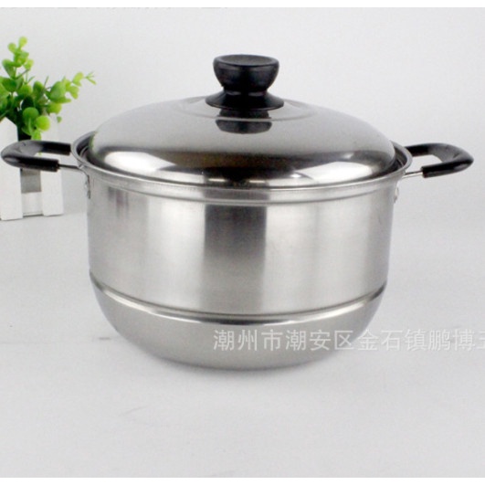Nồi inox size 23cm - Nồi dùng bếp từ, bếp ga siêu bền .