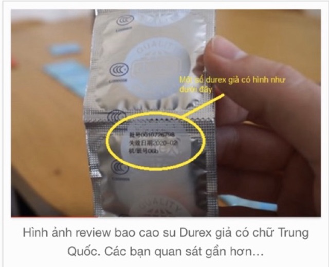 Bao cao su Durex Fetherlite (12 cái/hộp)+cách phân biệt bcs thật giả