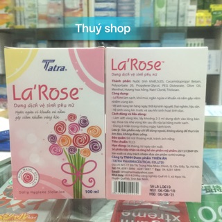 Dung dịch vệ sinh phụ nữ La'Rose