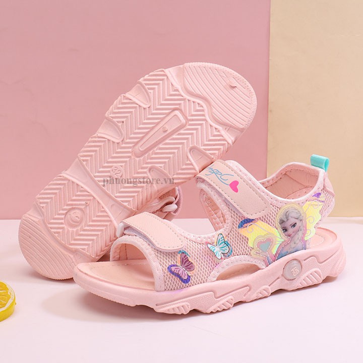 Giày elsa cho bé gái kiểu sandal từ 3-12 tuổi PD426