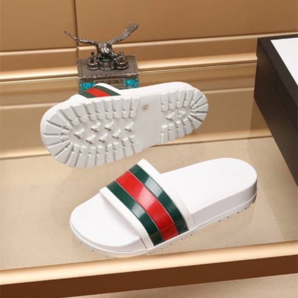 Dép Lê Bảo Bình màu trắng đế cứng