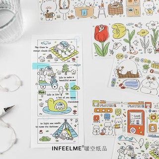 Washi tape thú cưng cute