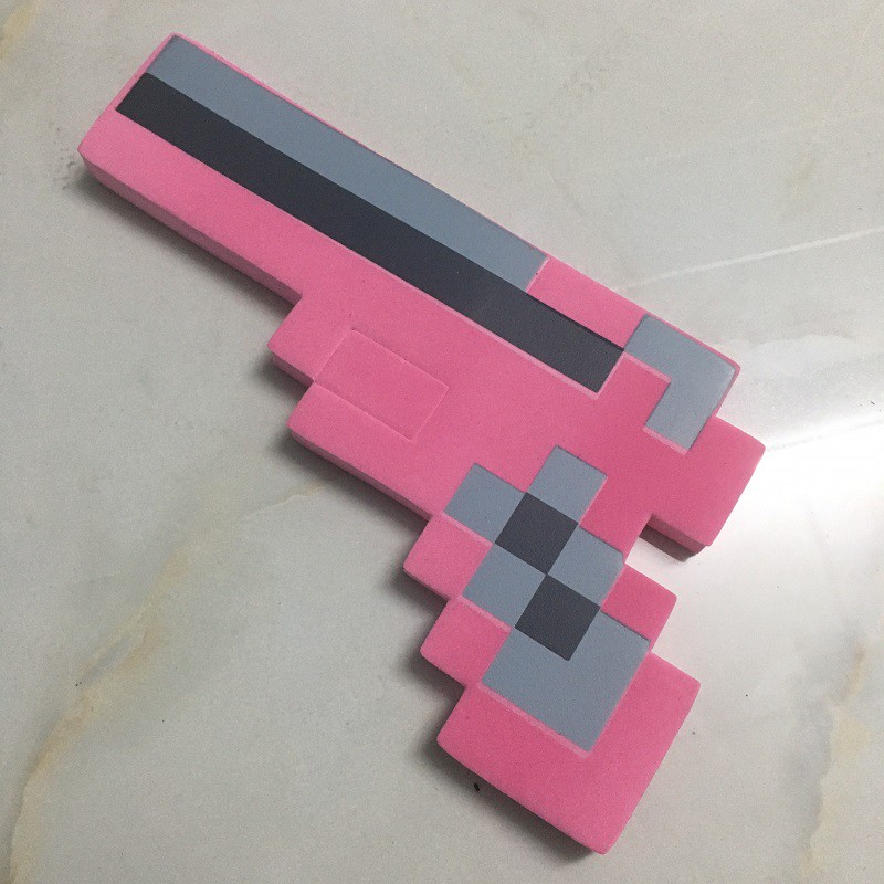 Đồ chơi súng lục hồng Minecraft