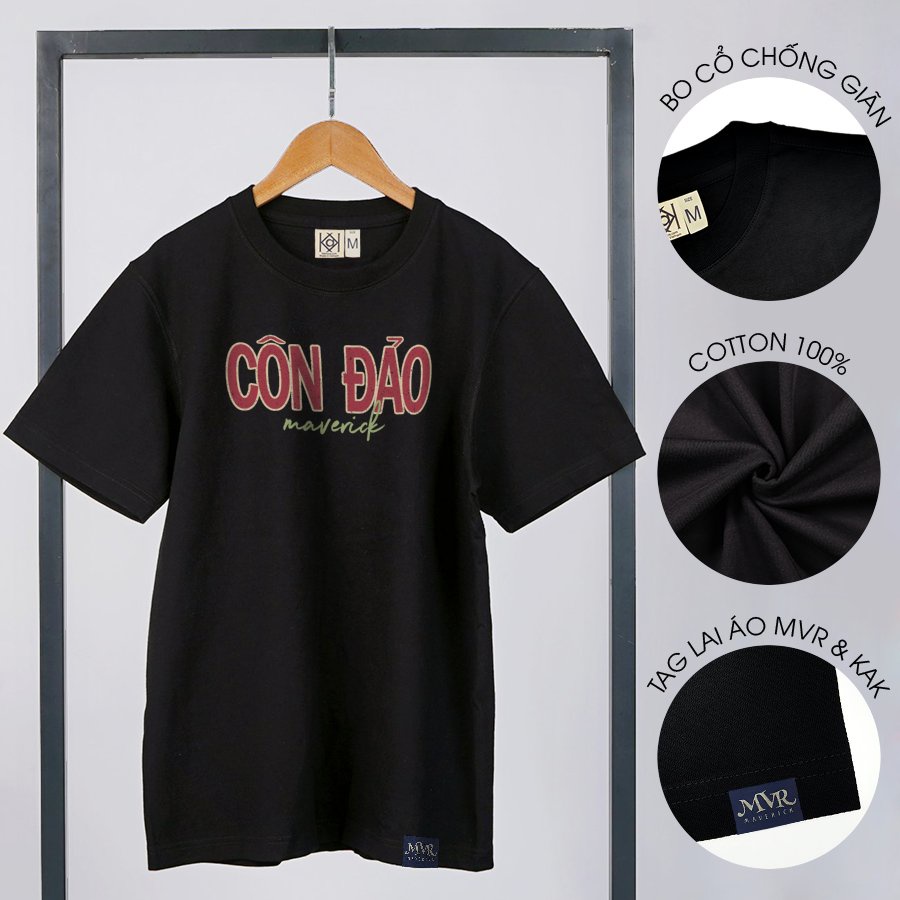 ÁO THUN Côn Đảo under form unisex rộng tay dài lỡ genZ phông cotton fact localbrand MVR BB4312