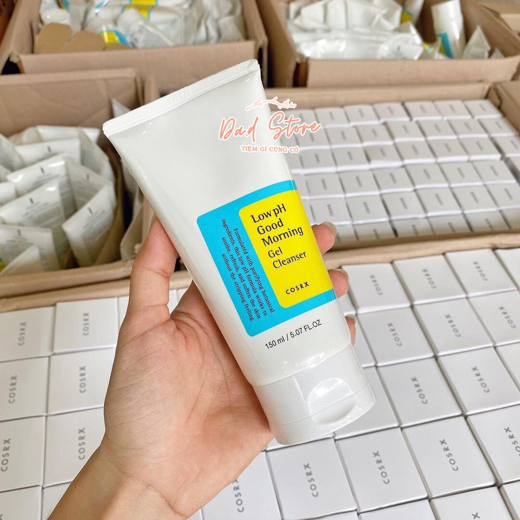Sữa Rửa Mặt Dạng Gel Chiết Từ Dầu Cây Trà Cosrx Low PH Good Morning Gel Cleanser 150 ml - Da.d Cosmetics | BigBuy360 - bigbuy360.vn