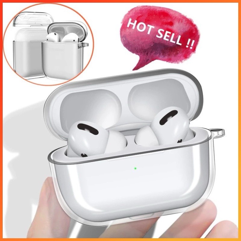 Case airpod 2 trong suốt,case airpod pro trong suốt,vừa bảo vệ tai nghe, giữ nguyên nét đẹp,chống va đập,sử dụng tốt.