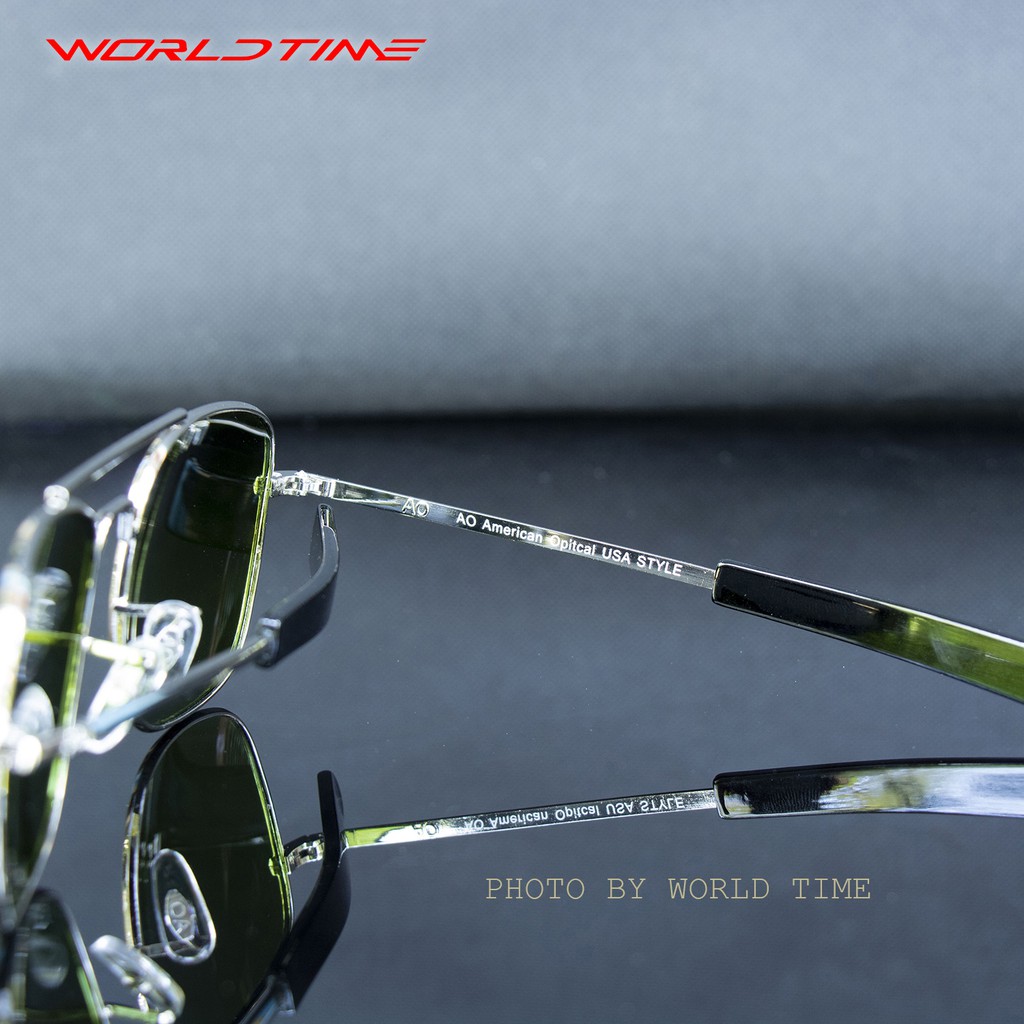 Kính Mát Nam AO611 [ Tặng Hộp + Thẻ BH 12 Tháng ] - Tròng Kính Polarized - Chống chói