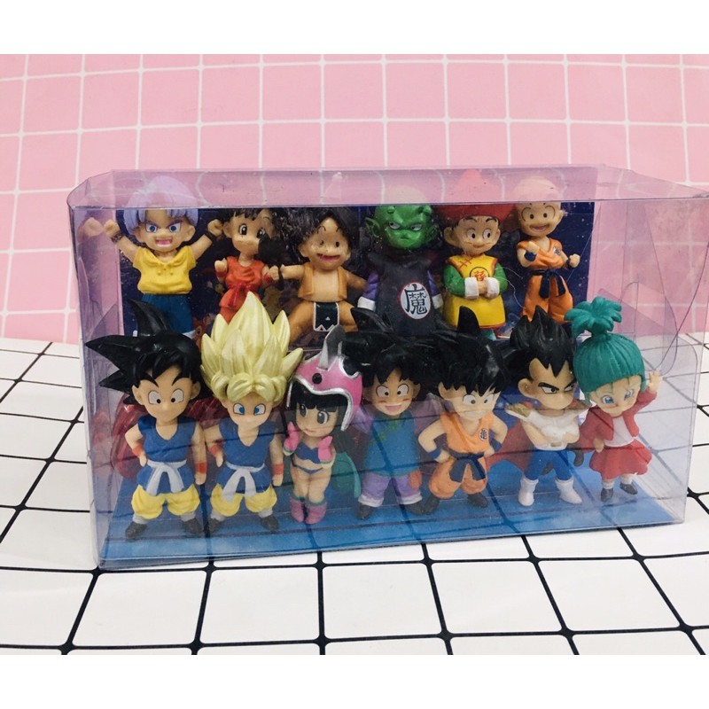 bộ 13-16 mmô hình tượng 7 viên Ngọc rồng /tượng để bàn dragon ball