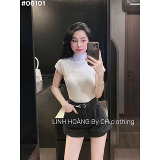 Áo cổ 3p tay hến chất thun lạnh về 4 màu dễ mặc
