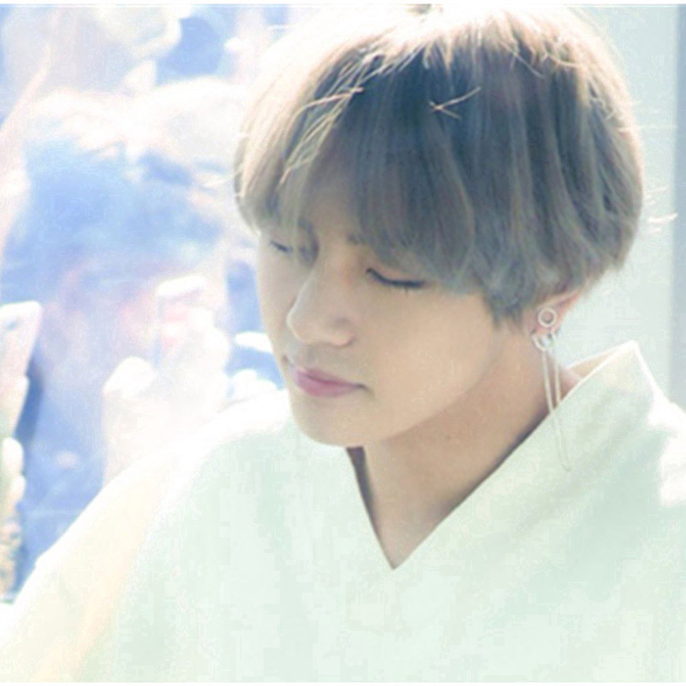 Set 2 bông tai thiết kế 2 vòng nhẫn và sợi xích phong cách BTS cho unisex