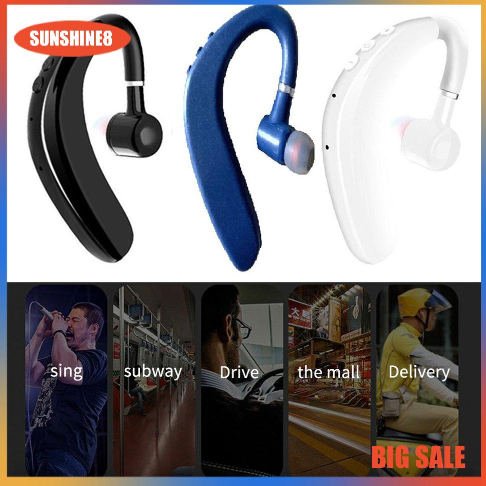【SUN】[NEW]Wireless Headset Car Business Mini Earplugs Single Ear Left And Right Rotation