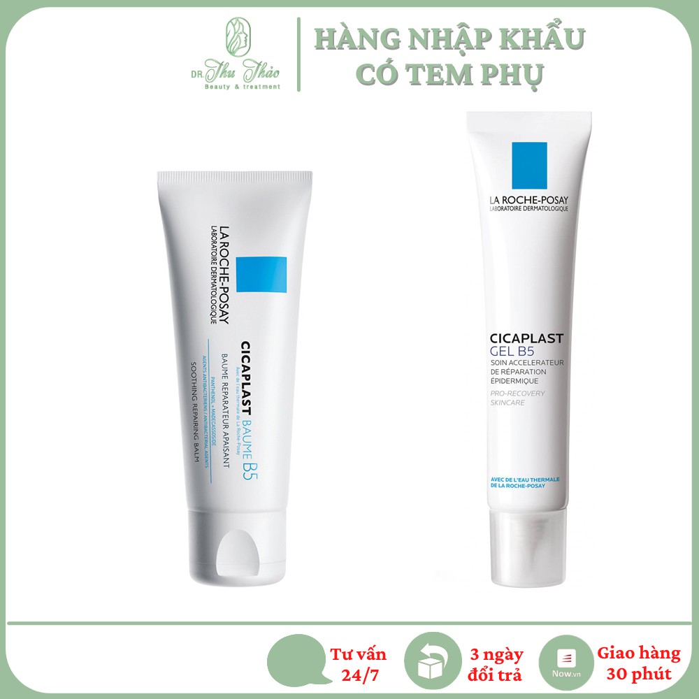 Kem dưỡng B5 La Roche Posay Cicaplast Baume B5 40ml, 100ml phục hồi da tổn thương