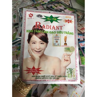 Kem tắm trắng cao cấp radiant