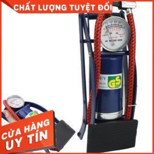 [ Bán Lẻ Giá Sỉ ] Bơm Đạp Chân Đa Năng Mini Cho Ô Tô Xe Máy, Bóng Bay, Phao Bơi Tiện Dụng