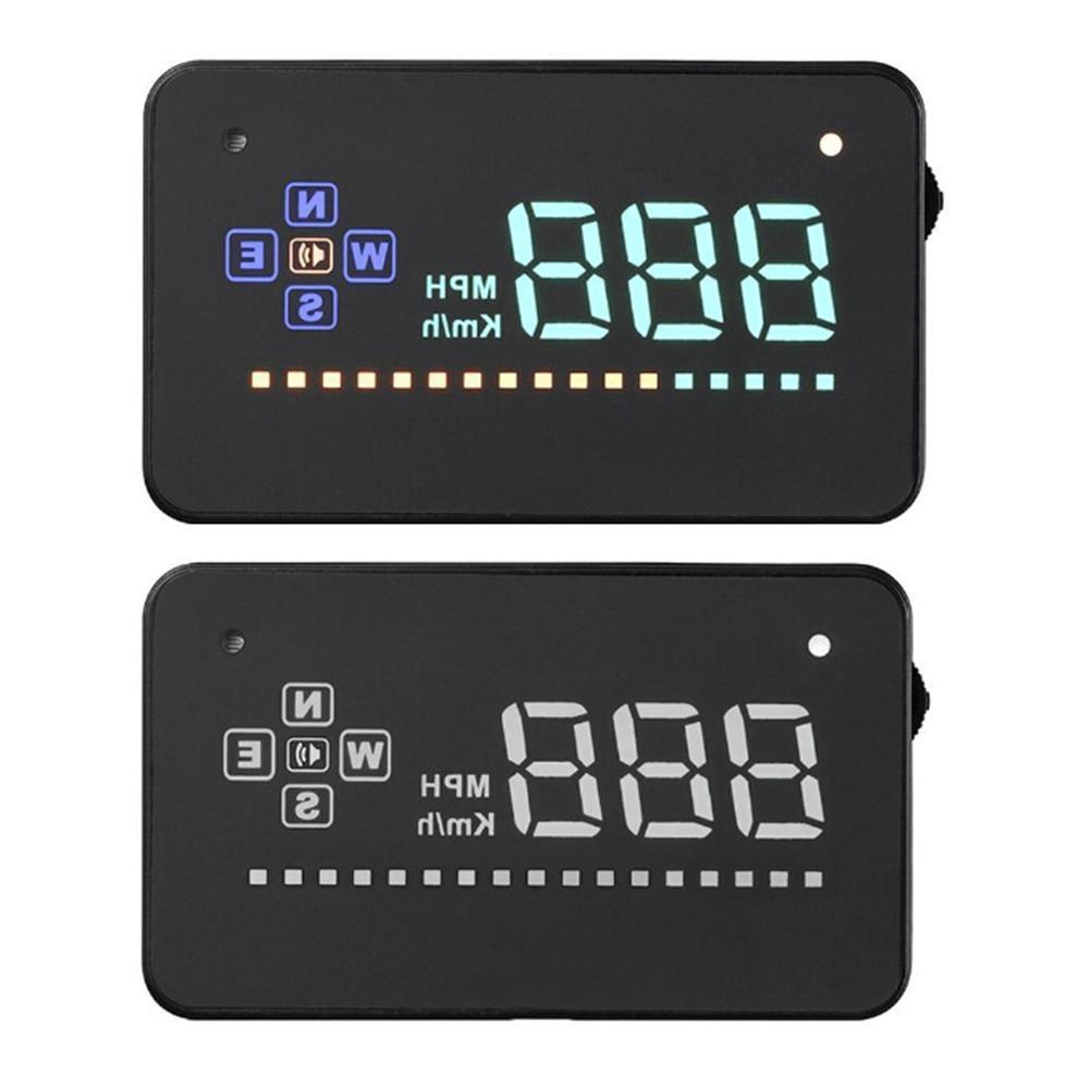 3.5" Screen Car Head Up Display A2 HUD Digital Car Speedometer GPS Speedomete