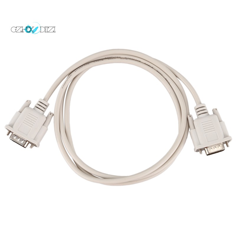 Dây cáp chuyển đổi video VGA 15 chấu đầu cắm sang DB9 9 chấu đầu cắm RS232 1.4m