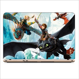 Miếng dán decal laptop - Bí kíp luyện rồng 3 - mã: 161118