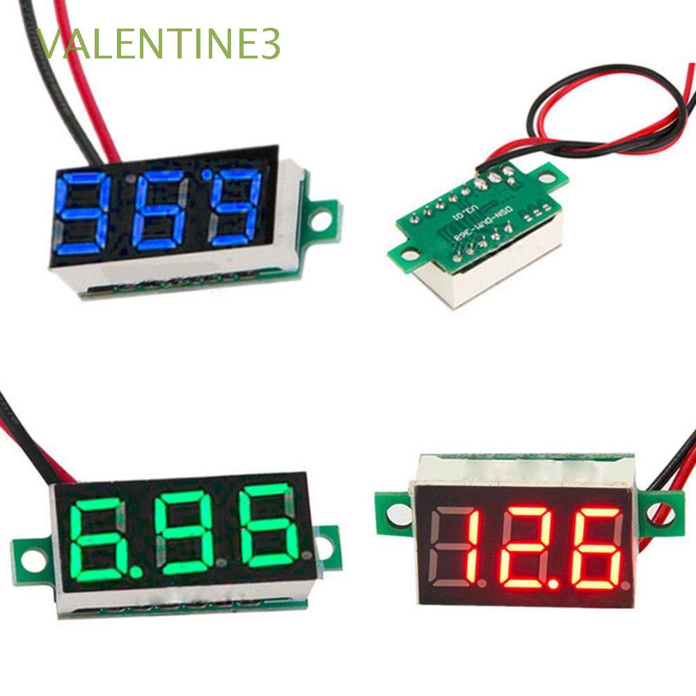 Vôn kế điện tử 3 chữ số màn hình LED DC0-30V 2 dây