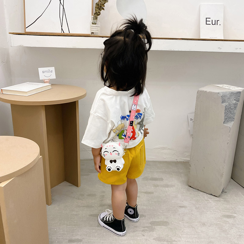 Túi Đeo Chéo Hình Mèo Cho Bé Gái